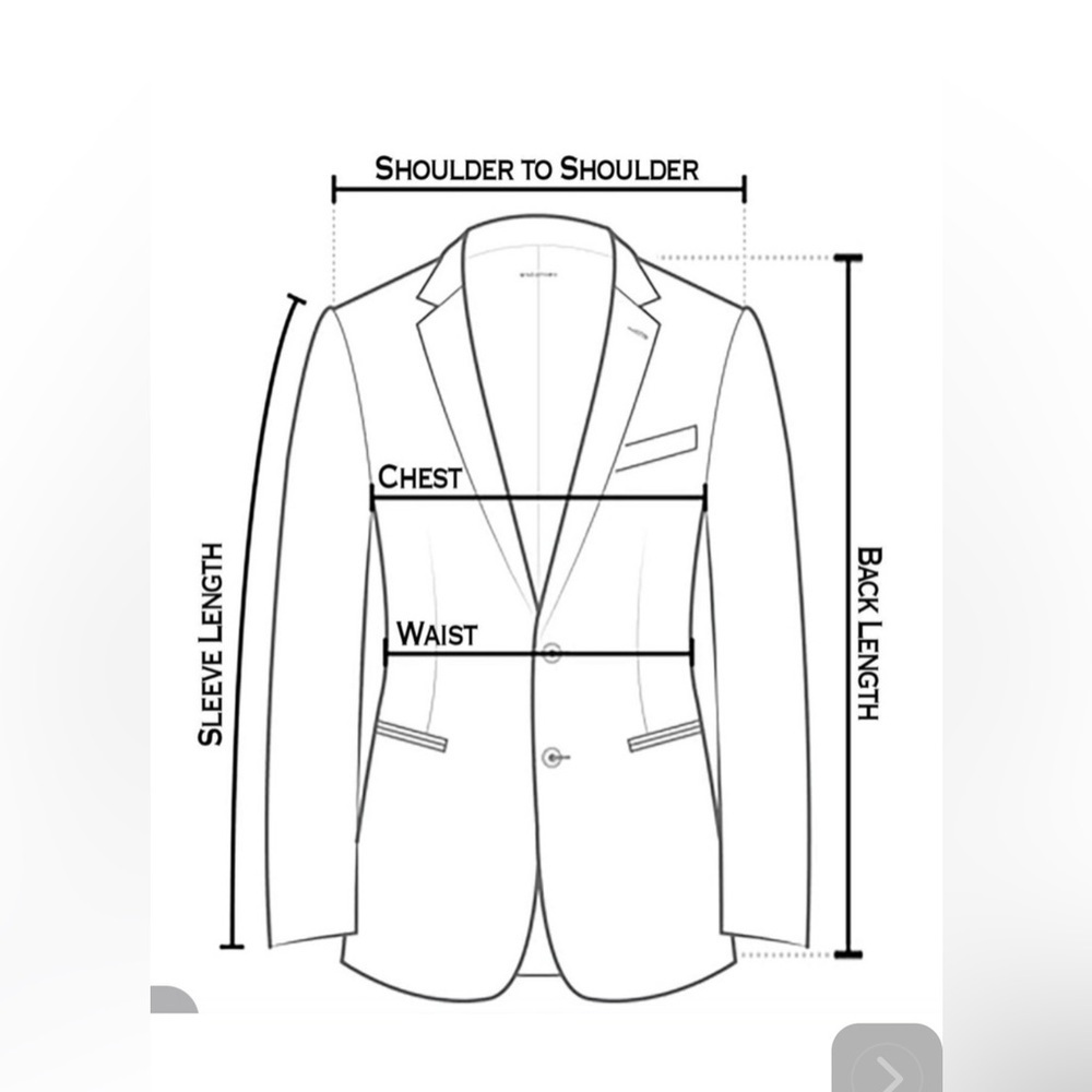 LINEA UOMO MENS DRESS BLAZER HANDSOMELY FITTED WHEN ON FEELS LIKE CASHM☑️ - Picture 10 of 10